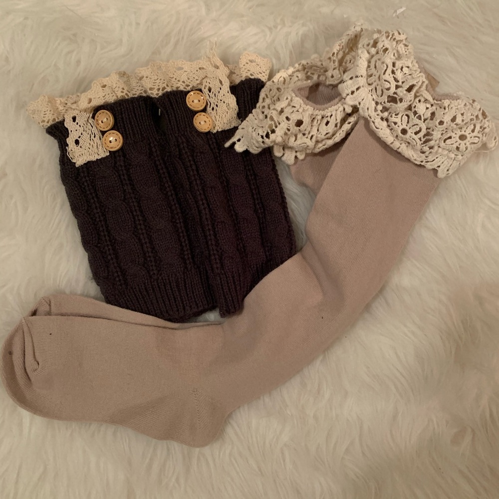 Set of 2 Boot Toppers
